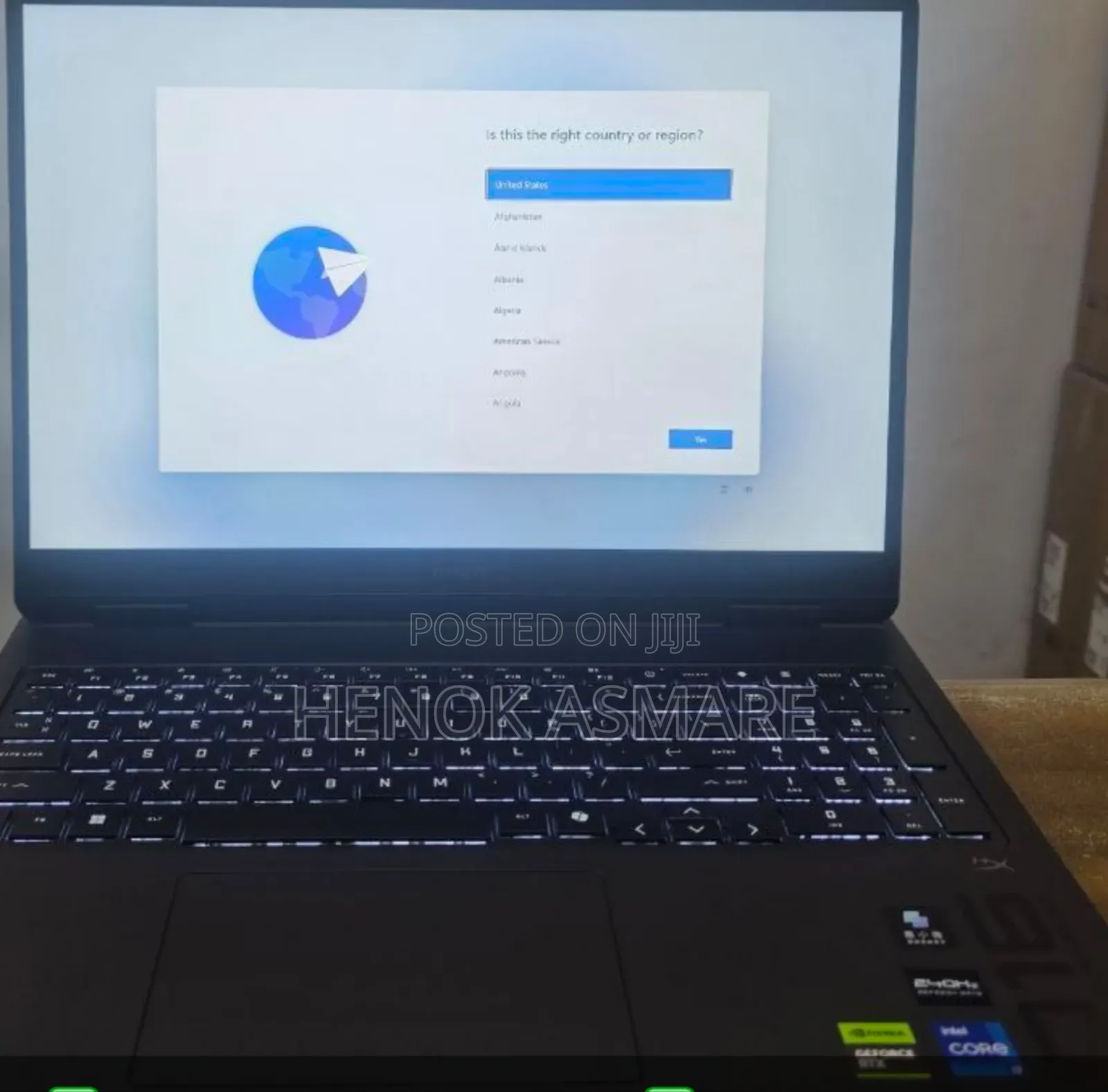 New Laptop HP Omen 16 16GB Intel Core I7 SSD 1T