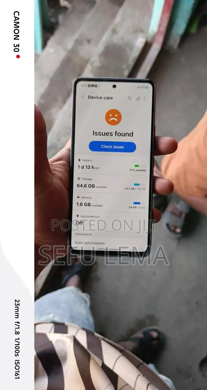 Samsung Galaxy A53 5G 128 GB Black