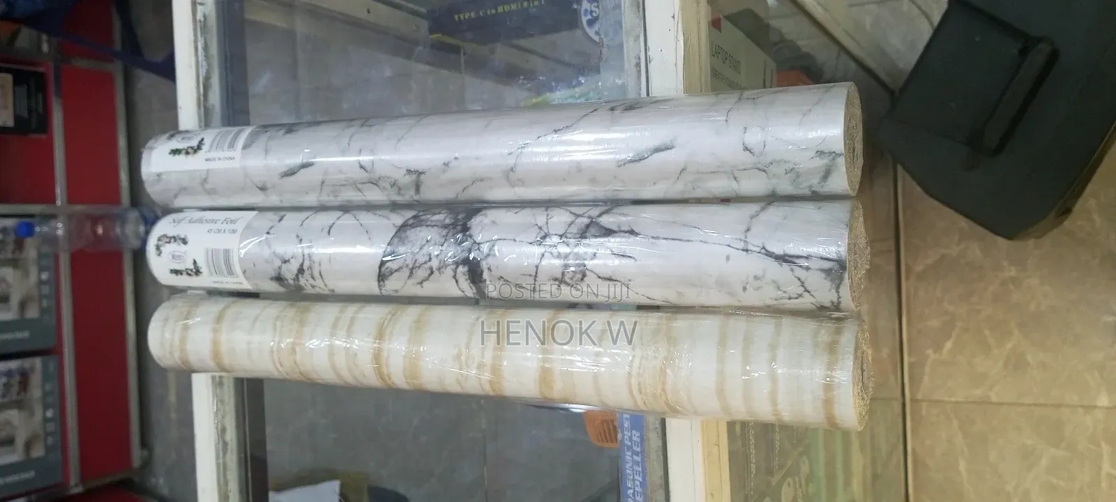 Marble Pattern Self-Adhesive Wall Sticker