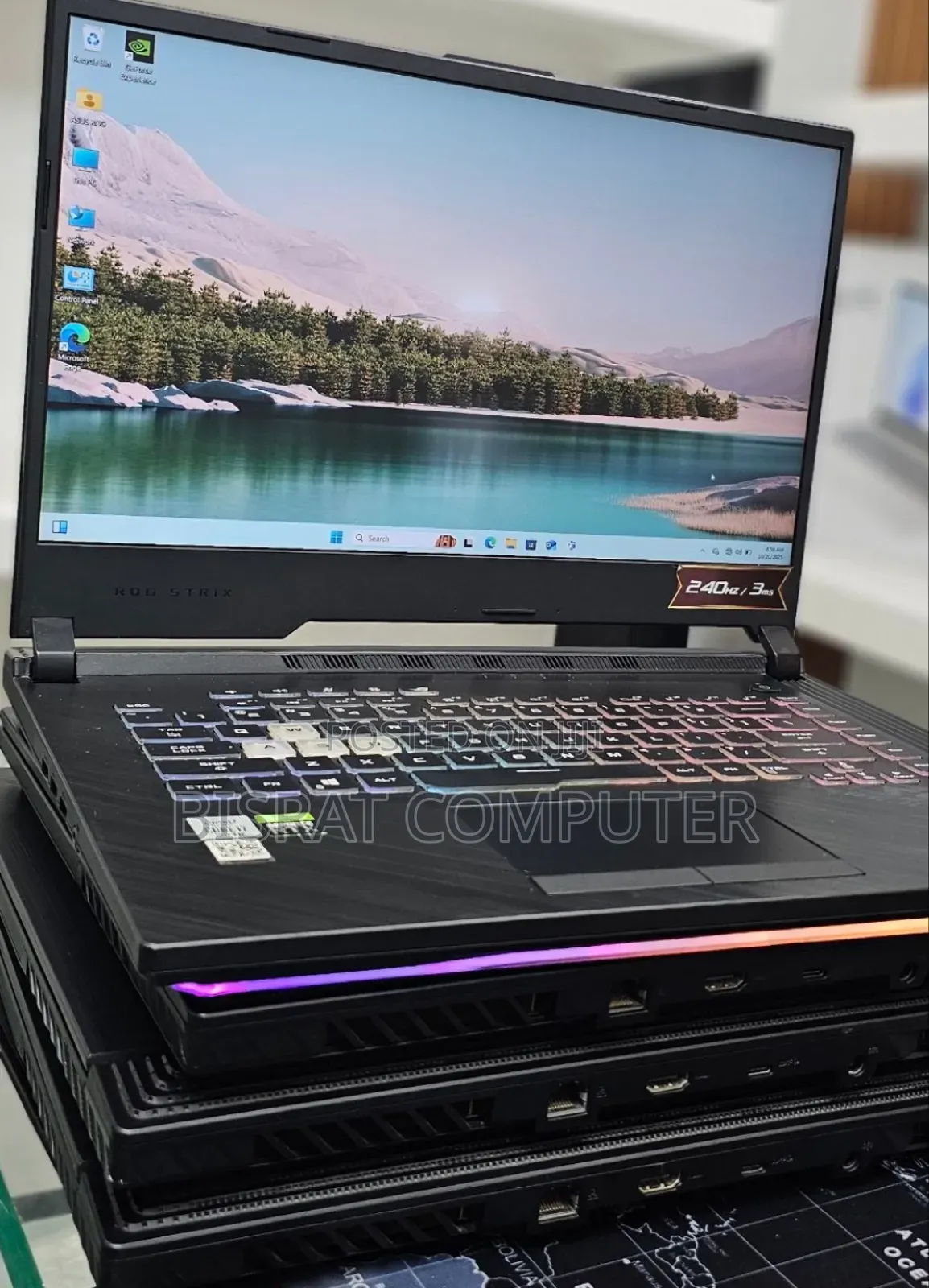 New Laptop Asus ROG Strix G15 16GB Intel Core I7 SSD 512GB