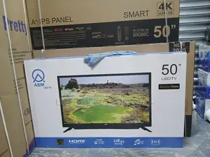 Abm 50 Inch Smart Android Tv New Arrival 2025 Youtube and Wifi Access