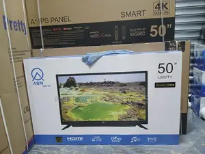 Abm 50 Inch Smart Android Tv New Arrival 2025 Youtube and Wifi Access