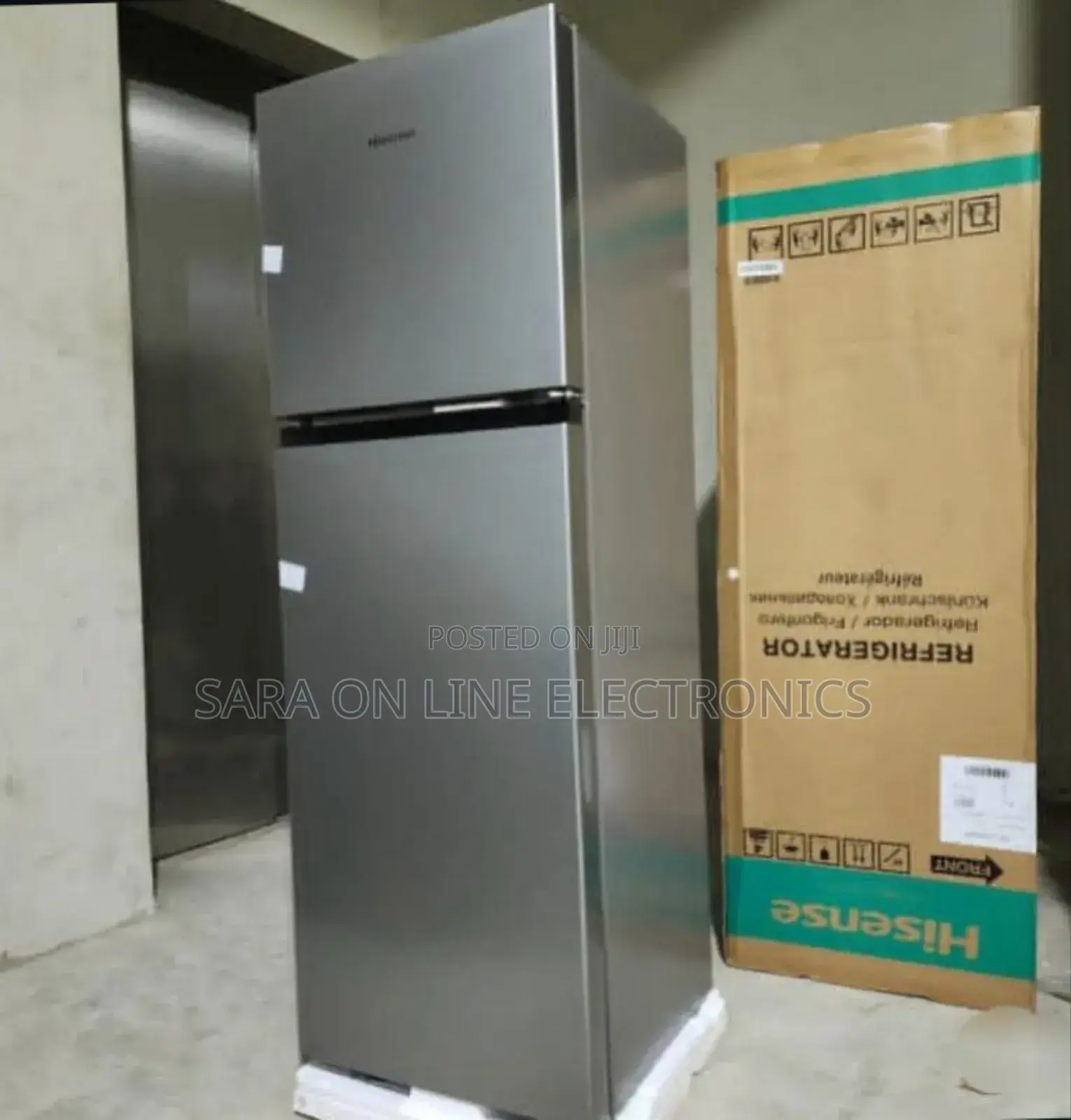 ☆☆Hisence 320 Liters Fan System **10year Warranty Free Delivery