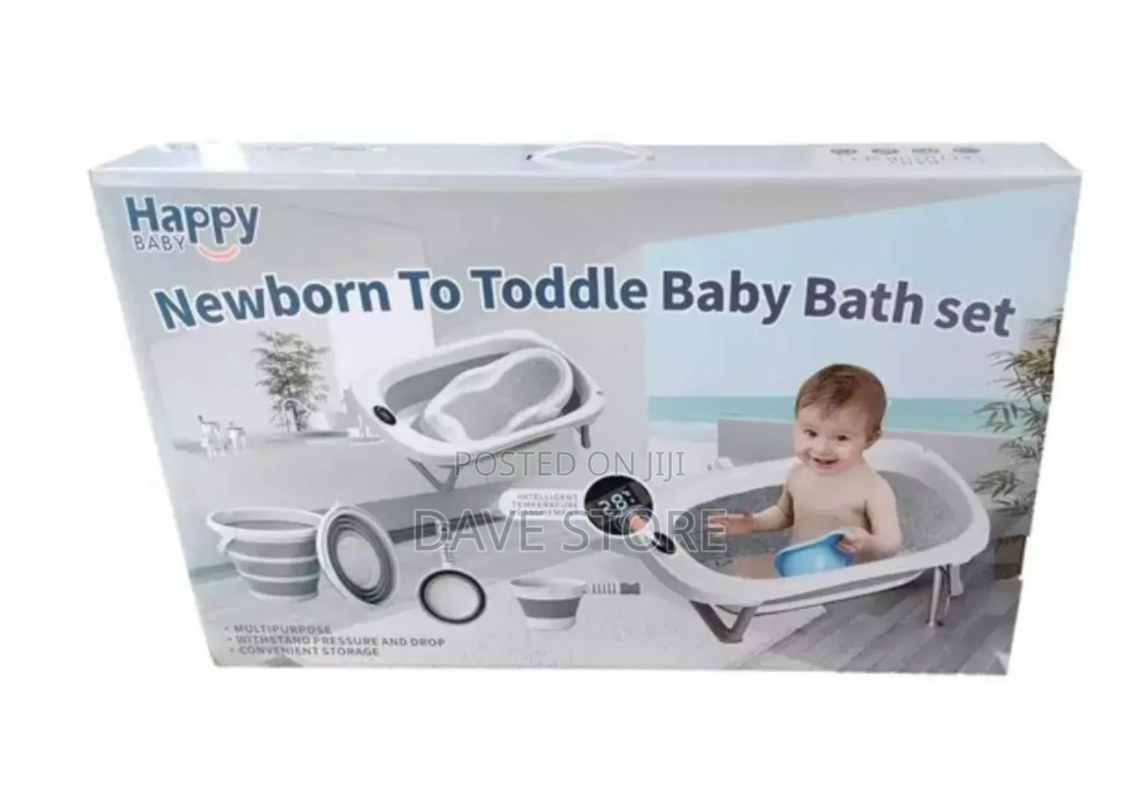 4 In1 Baby Bath Set Included
