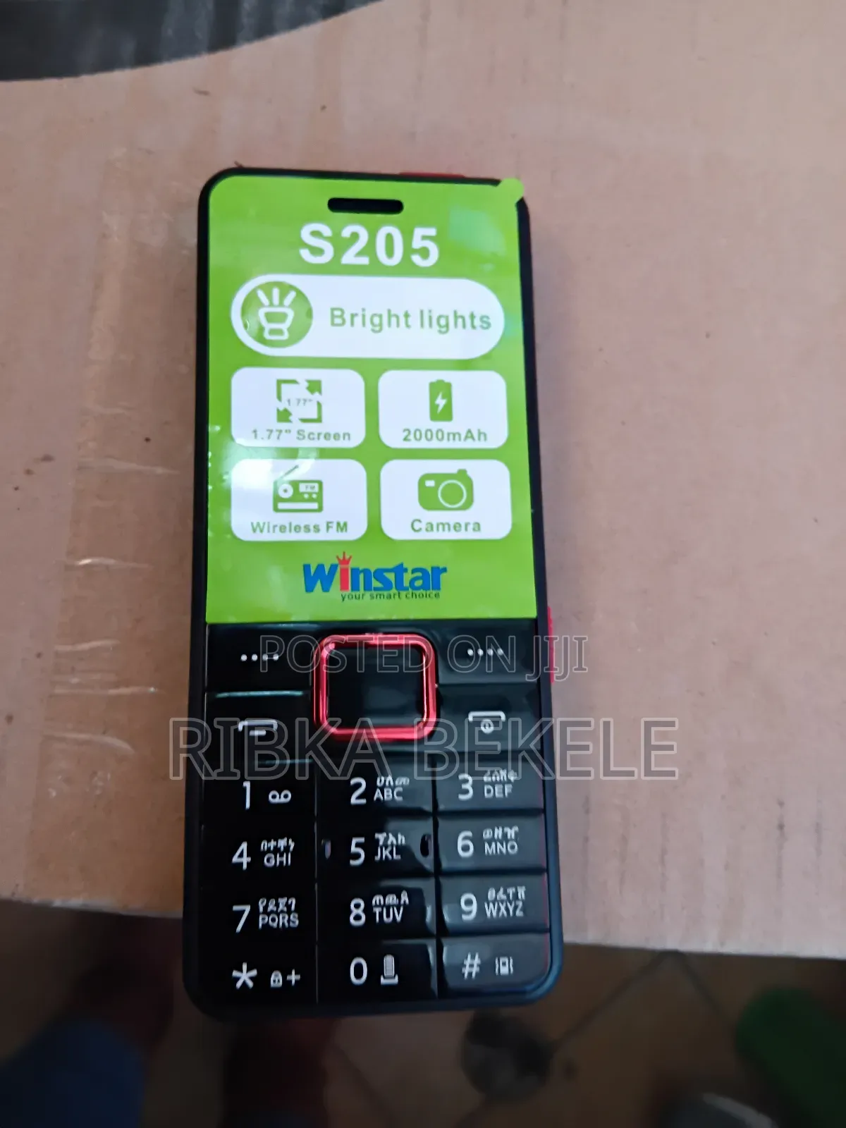 New Mobile Phone 4 GB Black