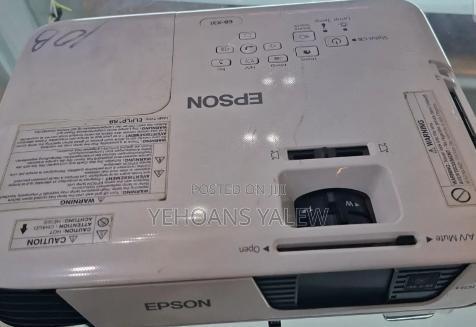 Wepson Projector Model Name: Eb-X31 Hardware Interface: Vga, Usb, Hd