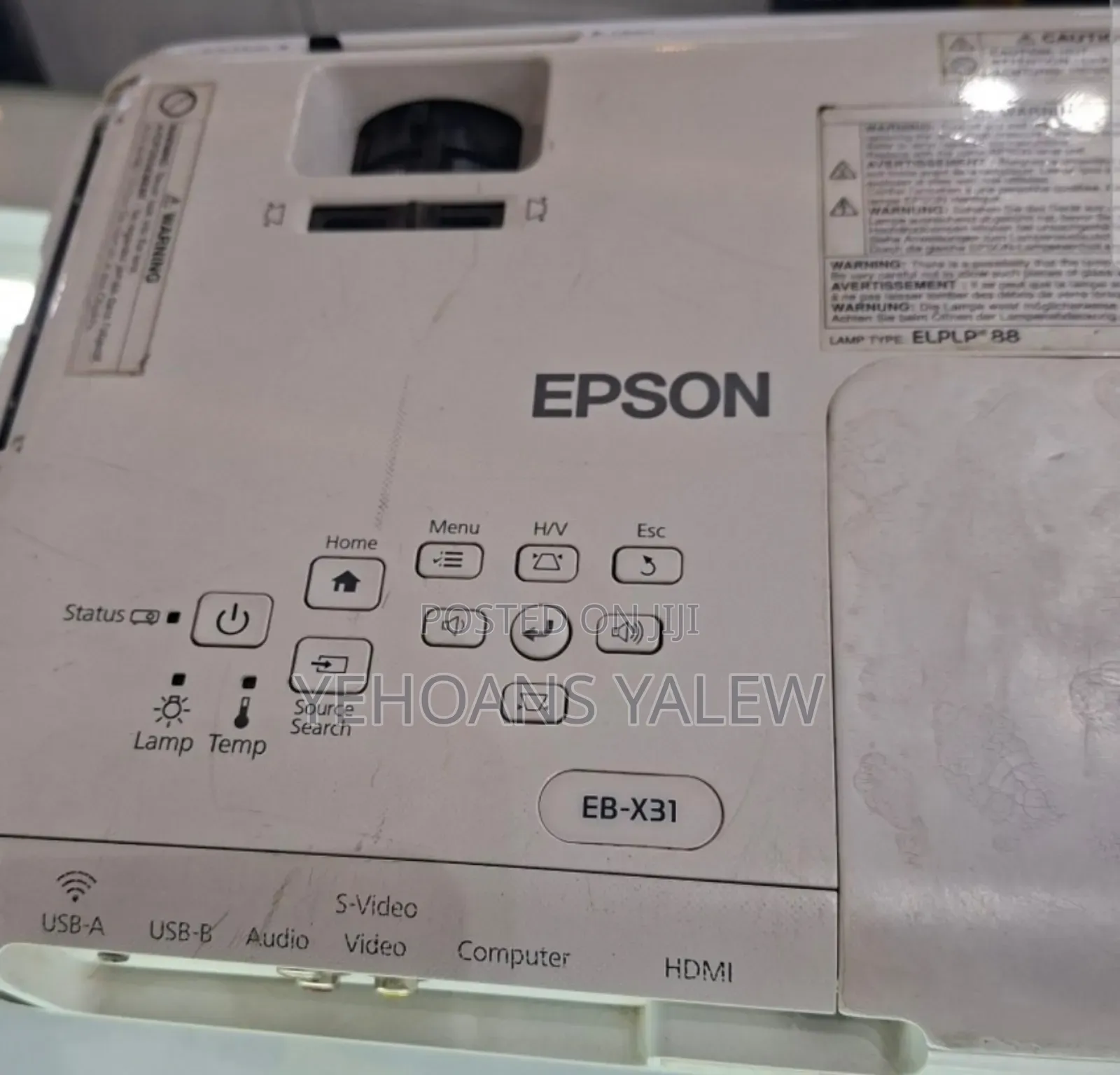 Wepson Projector Model Name: Eb-X31 Hardware Interface: Vga, Usb, Hd
