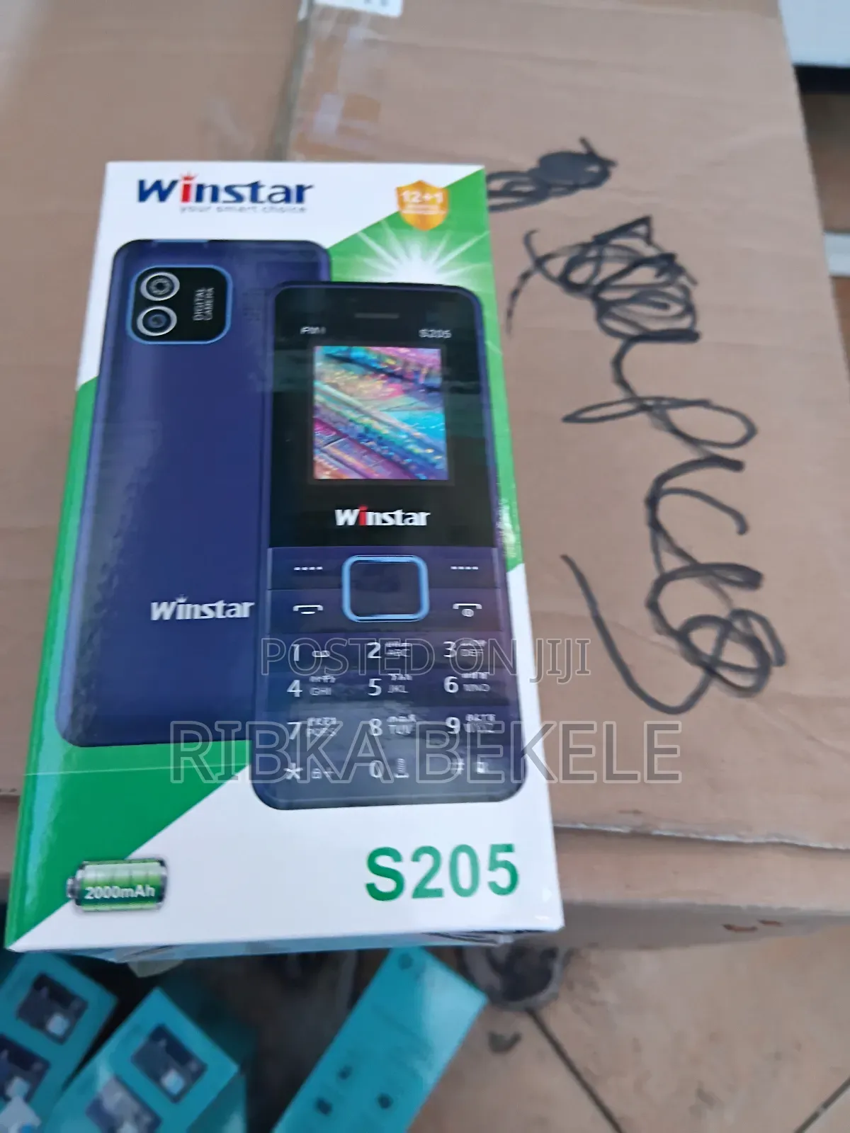 New Mobile Phone 4 GB Black