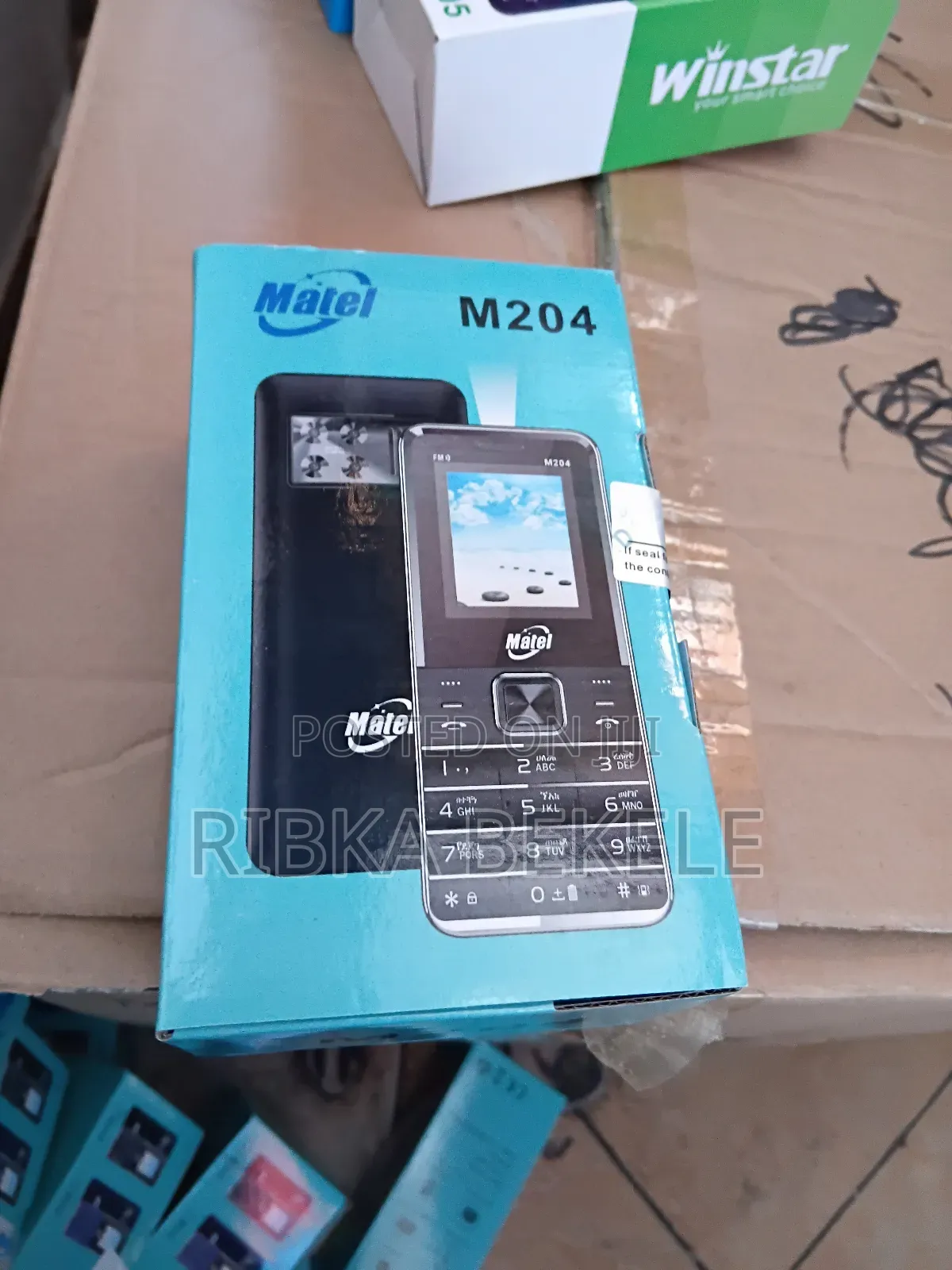 New Mobile Phone Black