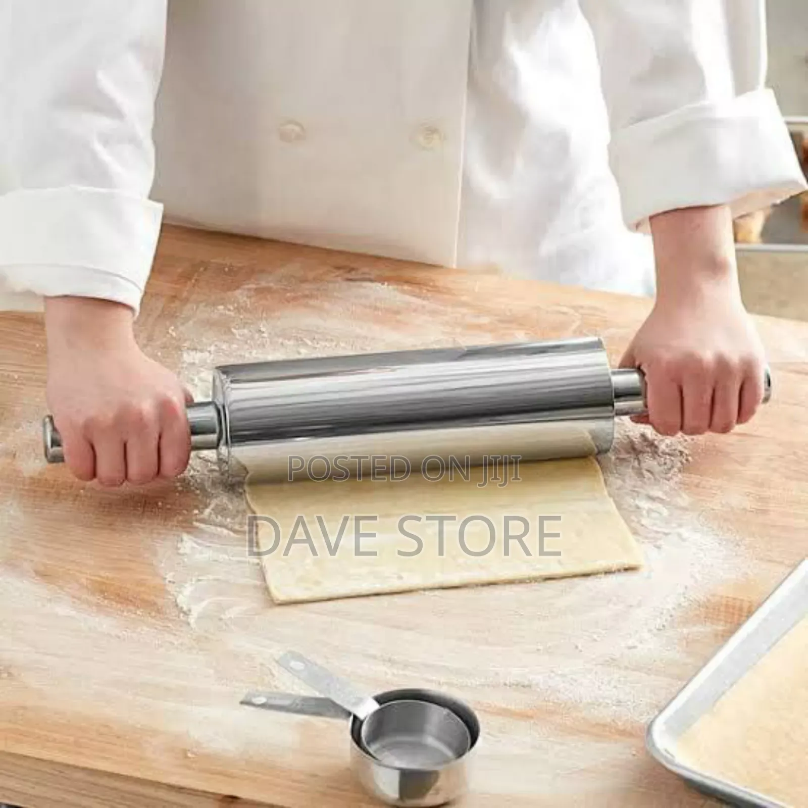 Stainless Steel Rolling Pin