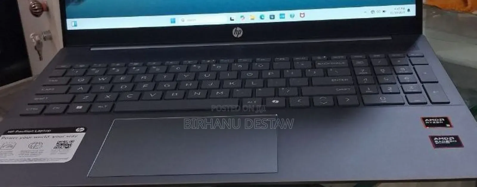 New Laptop HP Pavilion 15 8GB AMD Ryzen 5 SSD 512GB