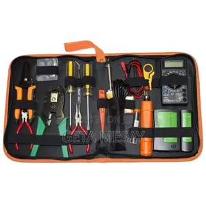 Telecommunication Maintenance Kit Multimeter, Crimper, Tester for It