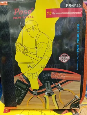 Telecommunication Maintenance Kit Multimeter, Crimper, Tester for It