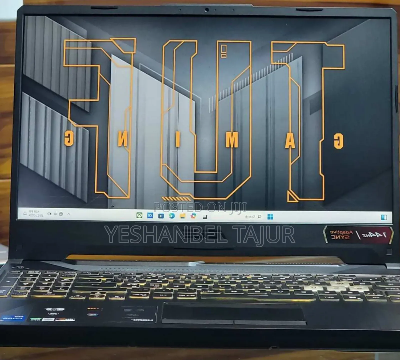 New Laptop Asus TUF Gaming A15 16GB Intel Core I5 SSD 512GB