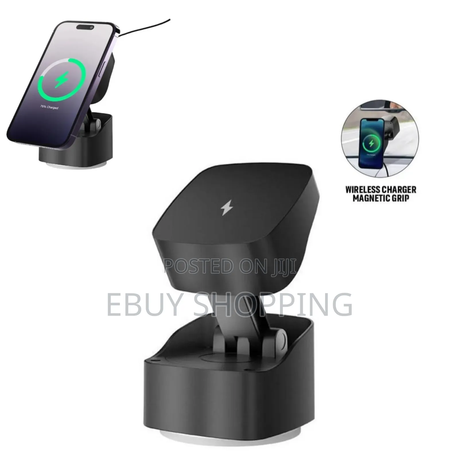 Virton Magsafe-Compatible Car Mount Charger (15w Max)