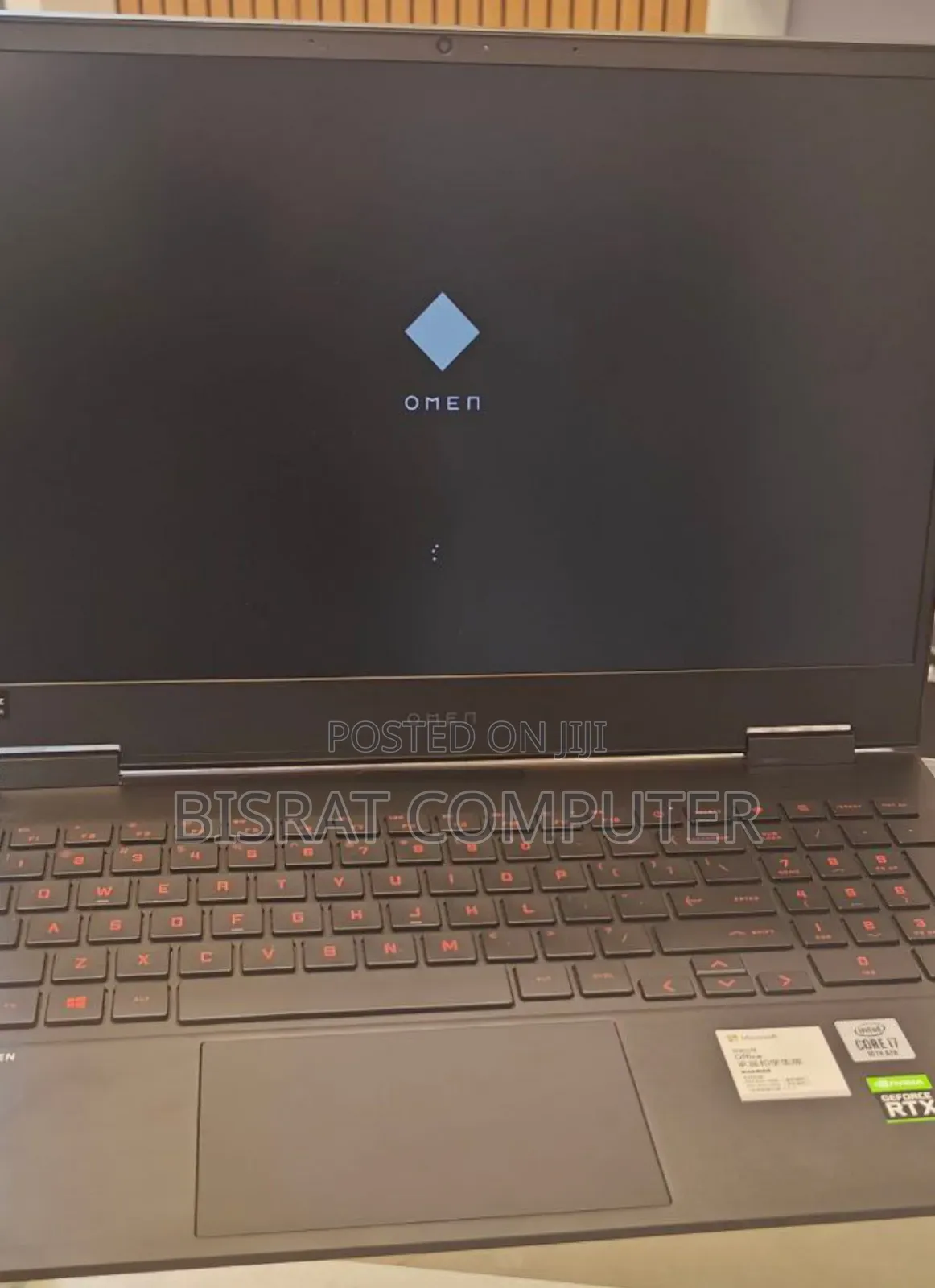 New Laptop HP Omen 15 16GB Intel Core I7 SSD 512GB