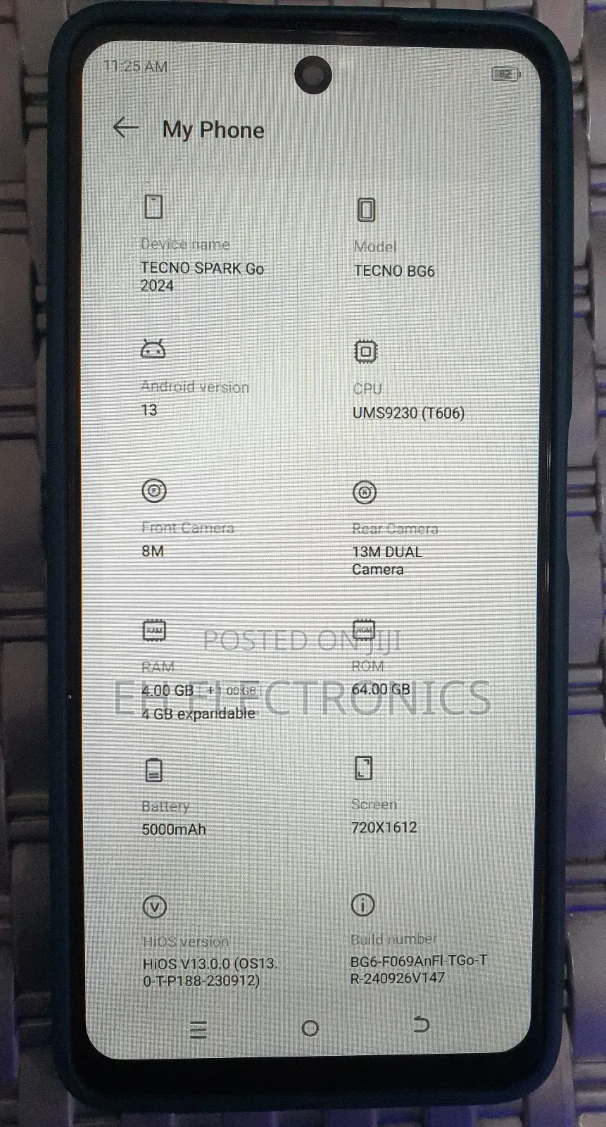 Tecno Spark Go 2023 64 GB Gold