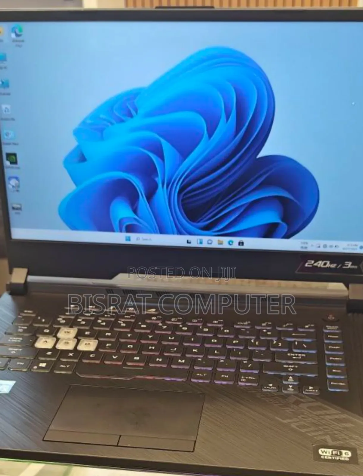 New Laptop Asus ROG Strix G15 16GB Intel Core I7 SSD 512GB