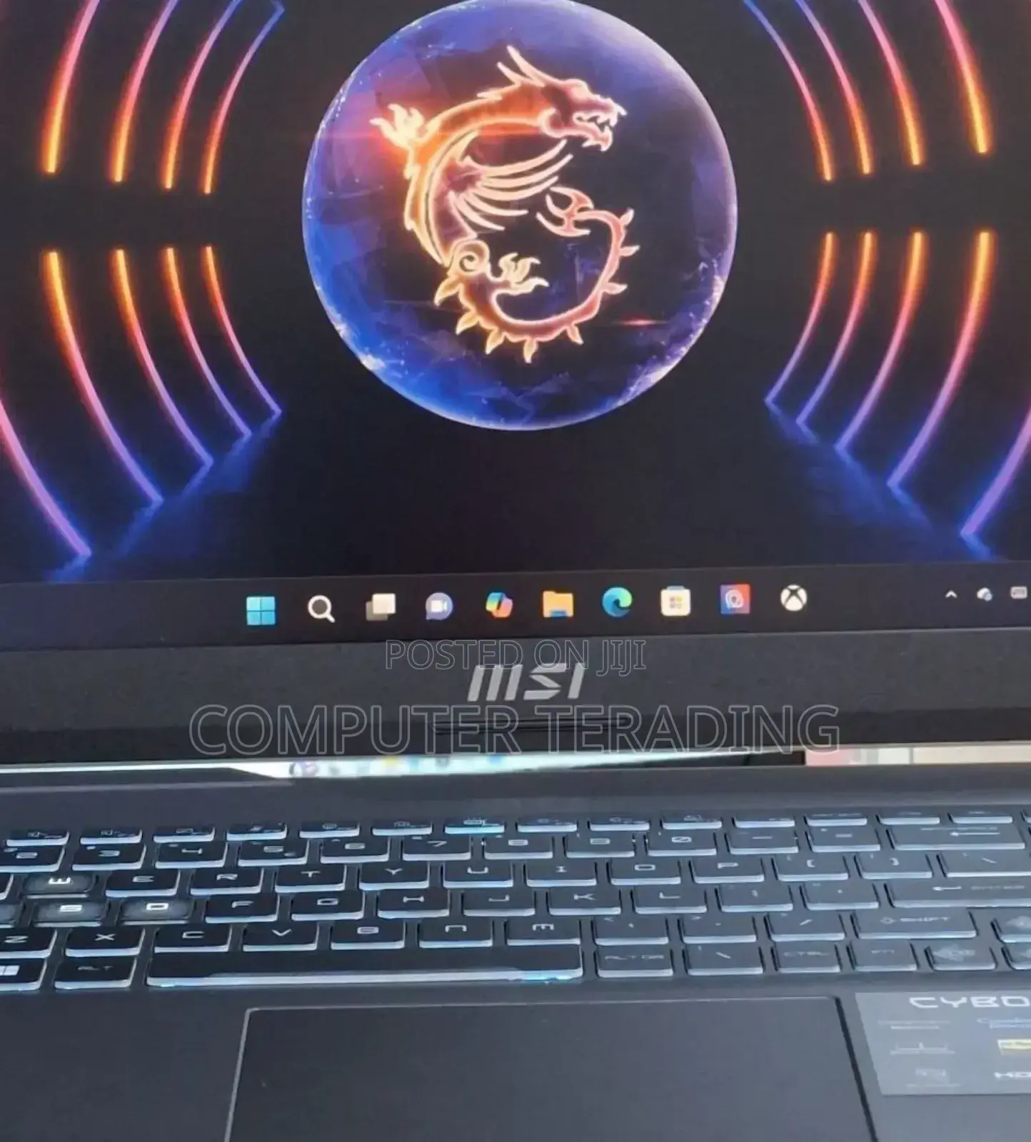 New Laptop MSI Cyborg 15 16GB Intel Core I7 SSD 512GB