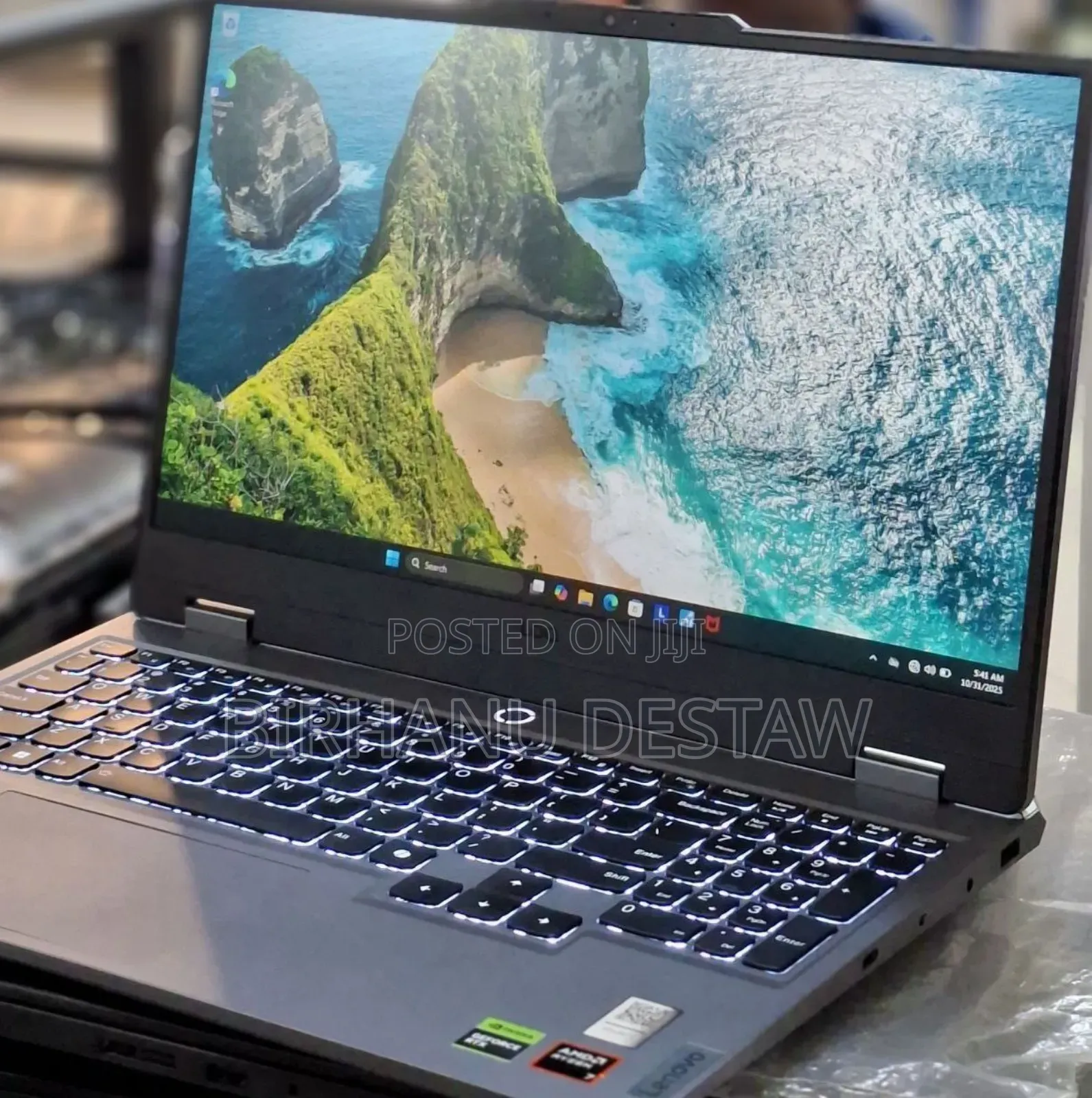 New Laptop Lenovo 16GB AMD Ryzen 7 SSD 1T