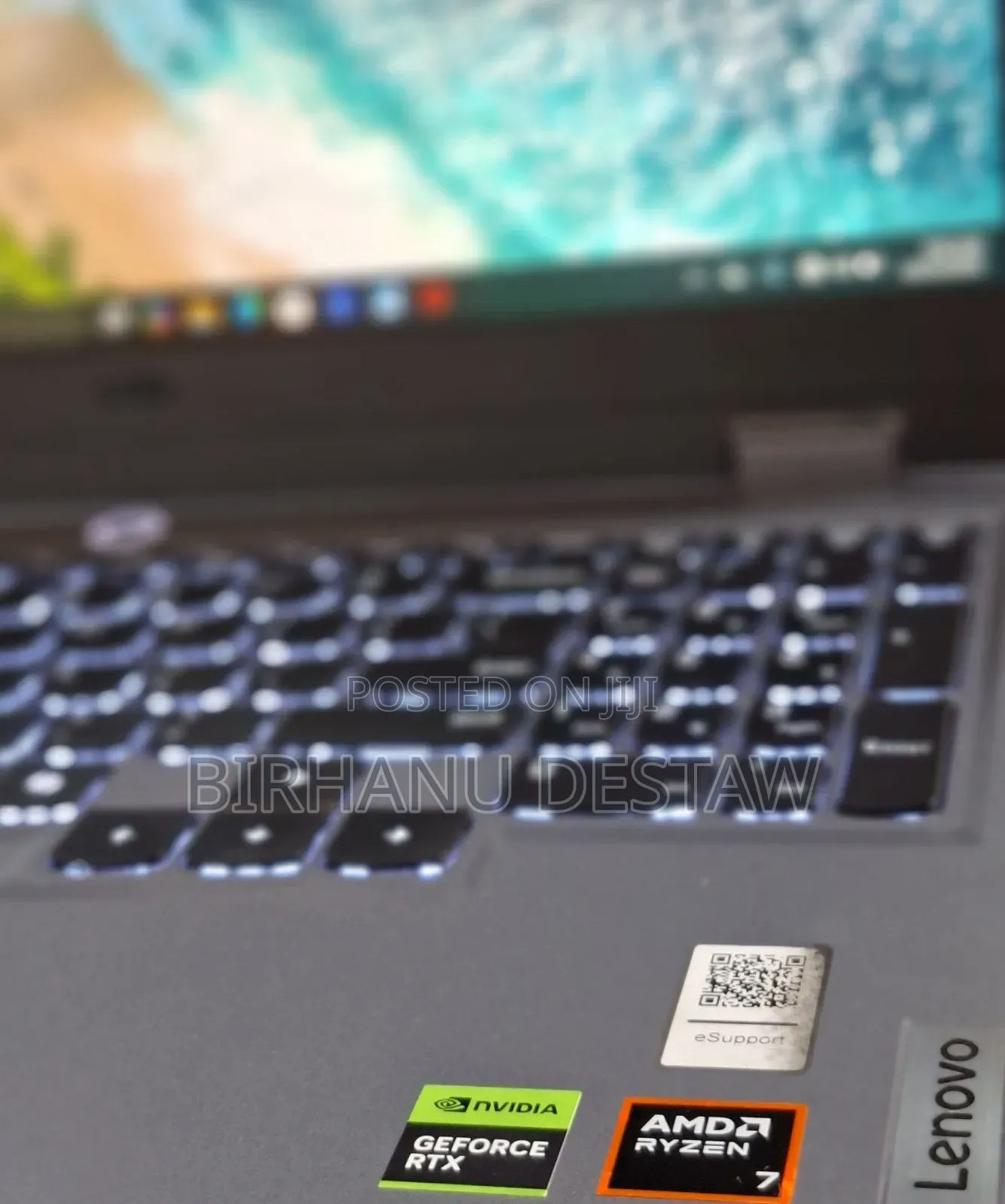 New Laptop Lenovo 16GB AMD Ryzen 7 SSD 1T