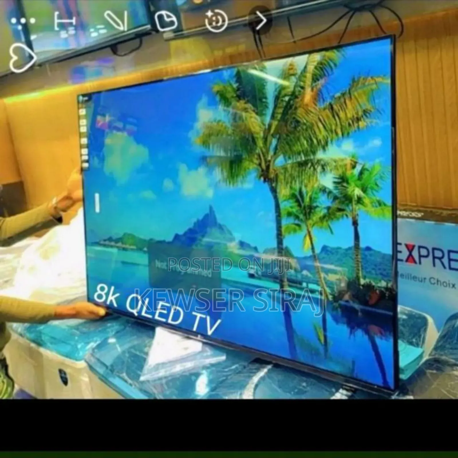 Enzo 75.Inch + Uhd Qled Frameless Screen