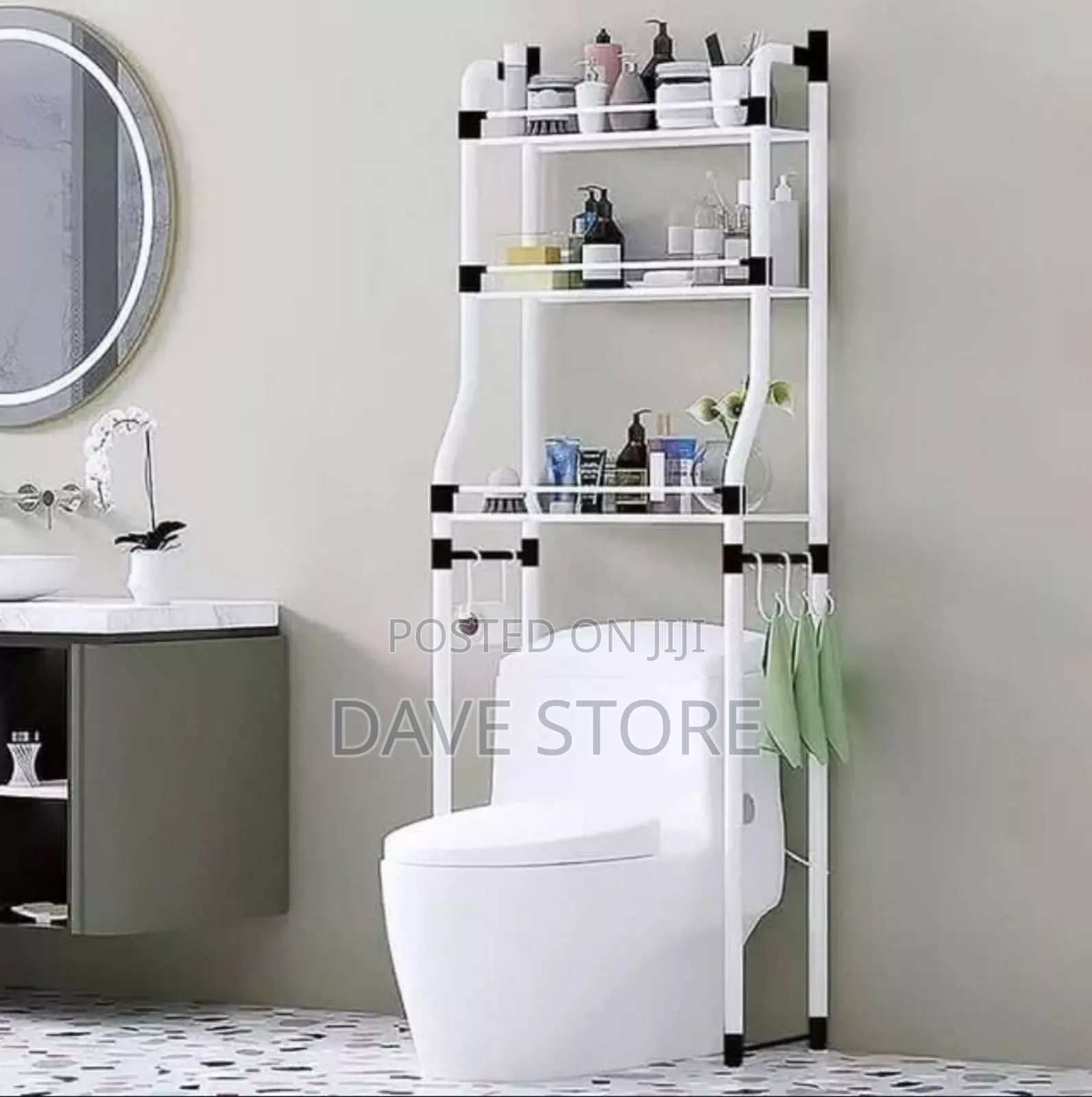 3tier Washing Machine/Toilet Rack