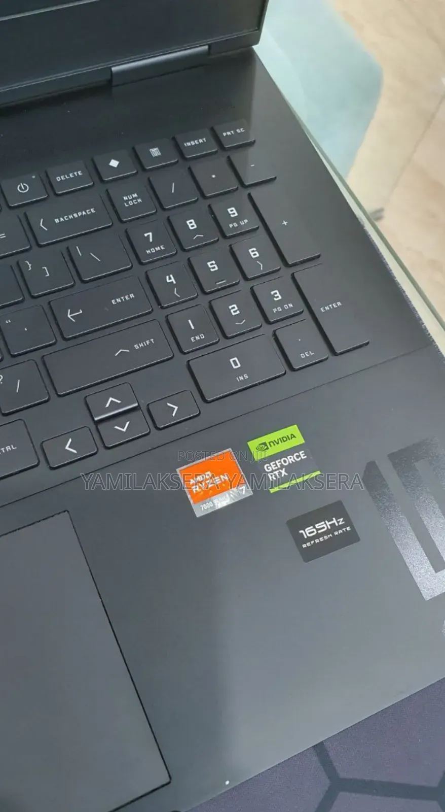 New Laptop HP Omen 16 16GB AMD Ryzen 7 SSD 1T