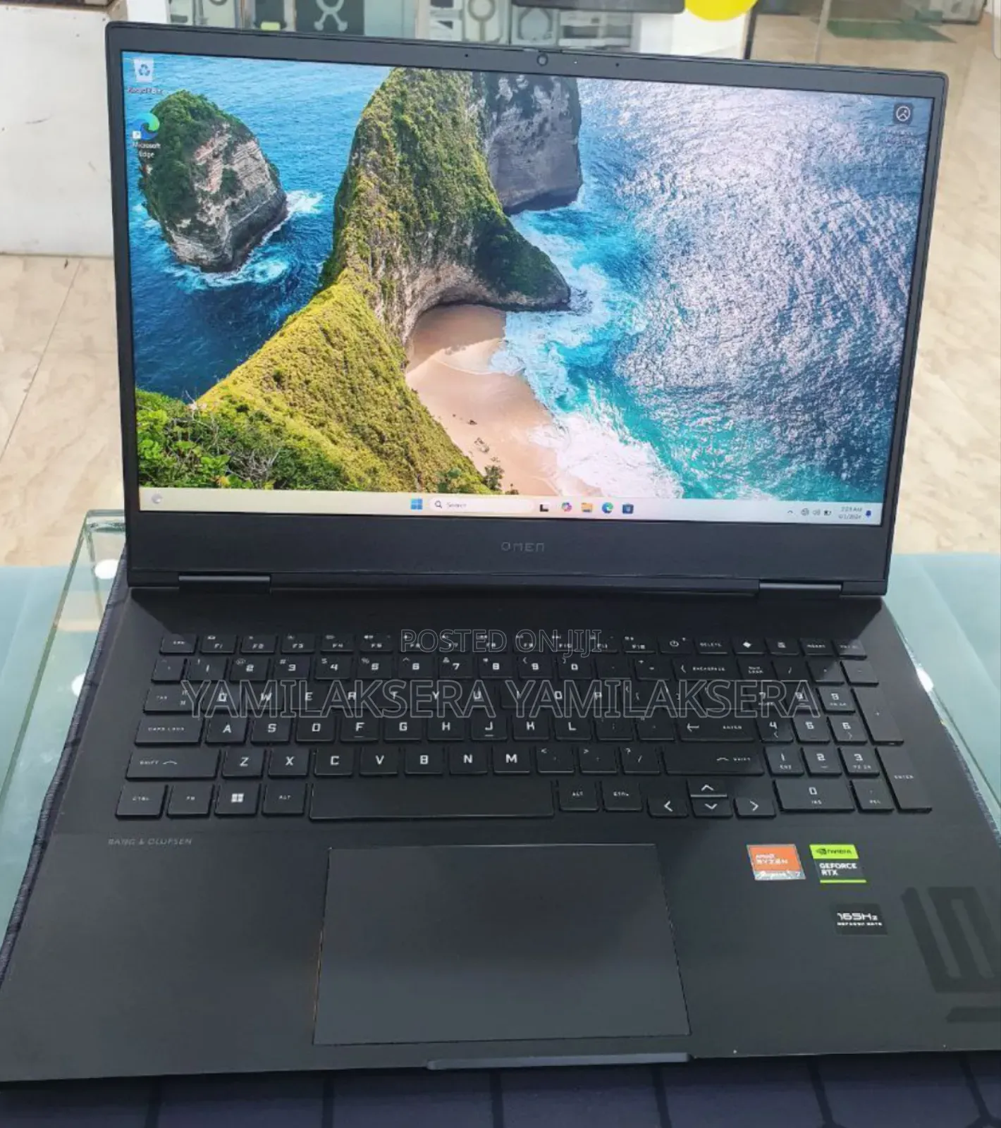 New Laptop HP Omen 16 16GB AMD Ryzen 7 SSD 1T