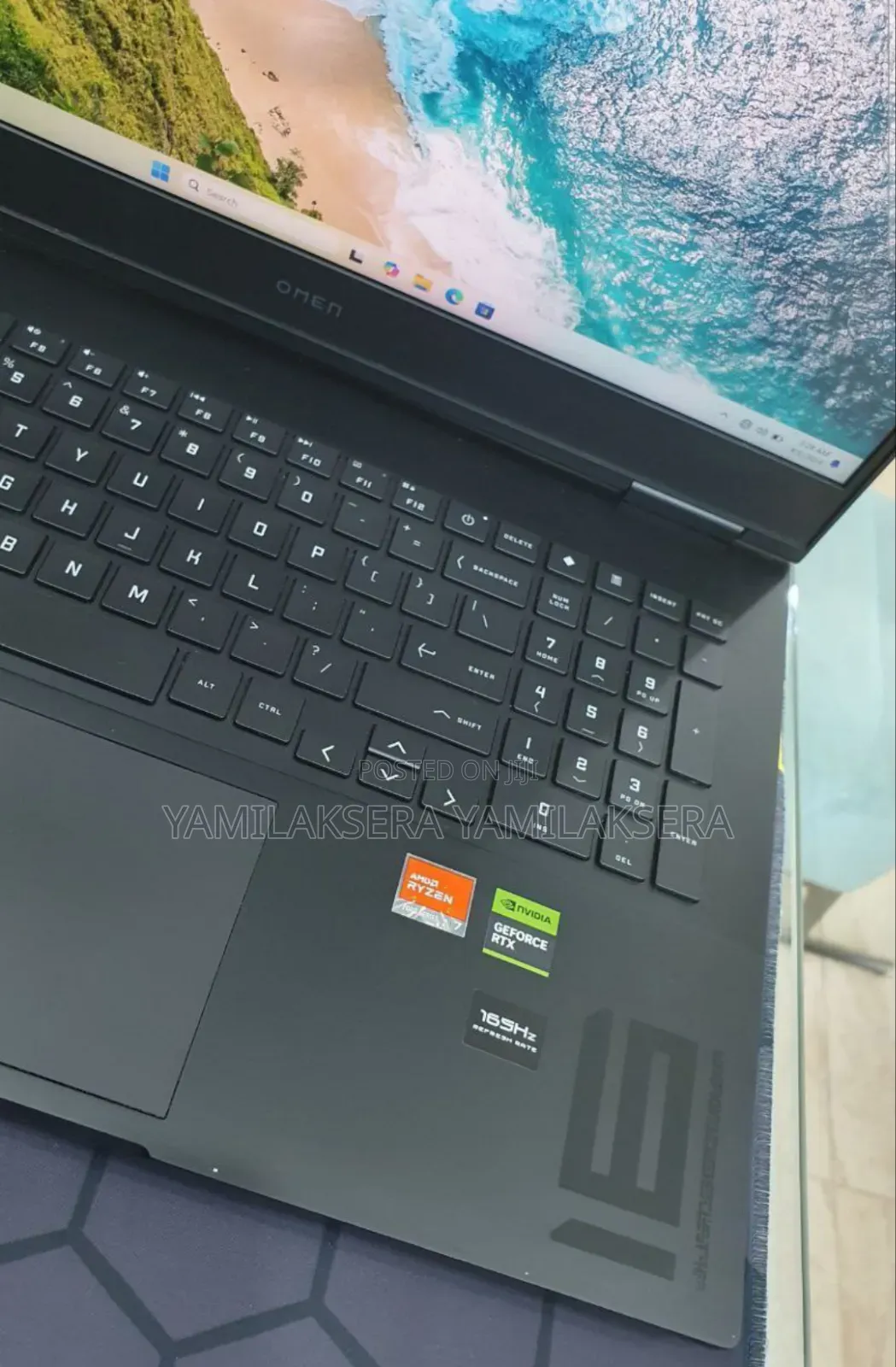 New Laptop HP Omen 16 16GB AMD Ryzen 7 SSD 1T