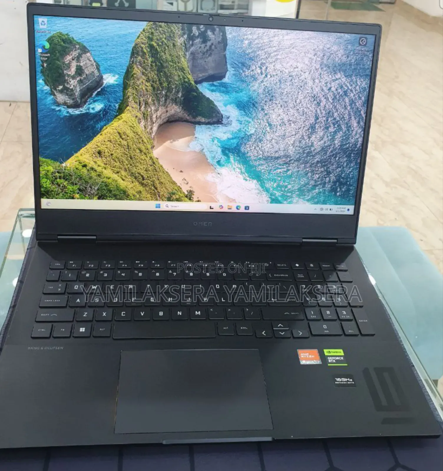 New Laptop HP Omen 16 16GB AMD Ryzen 7 SSD 1T