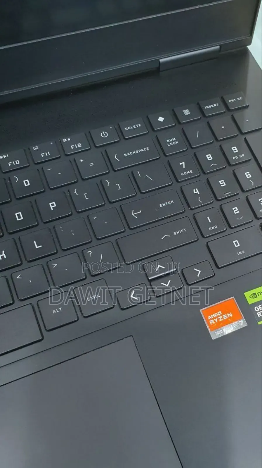 New Laptop HP Omen 16 16GB AMD Ryzen 7 SSD 1T