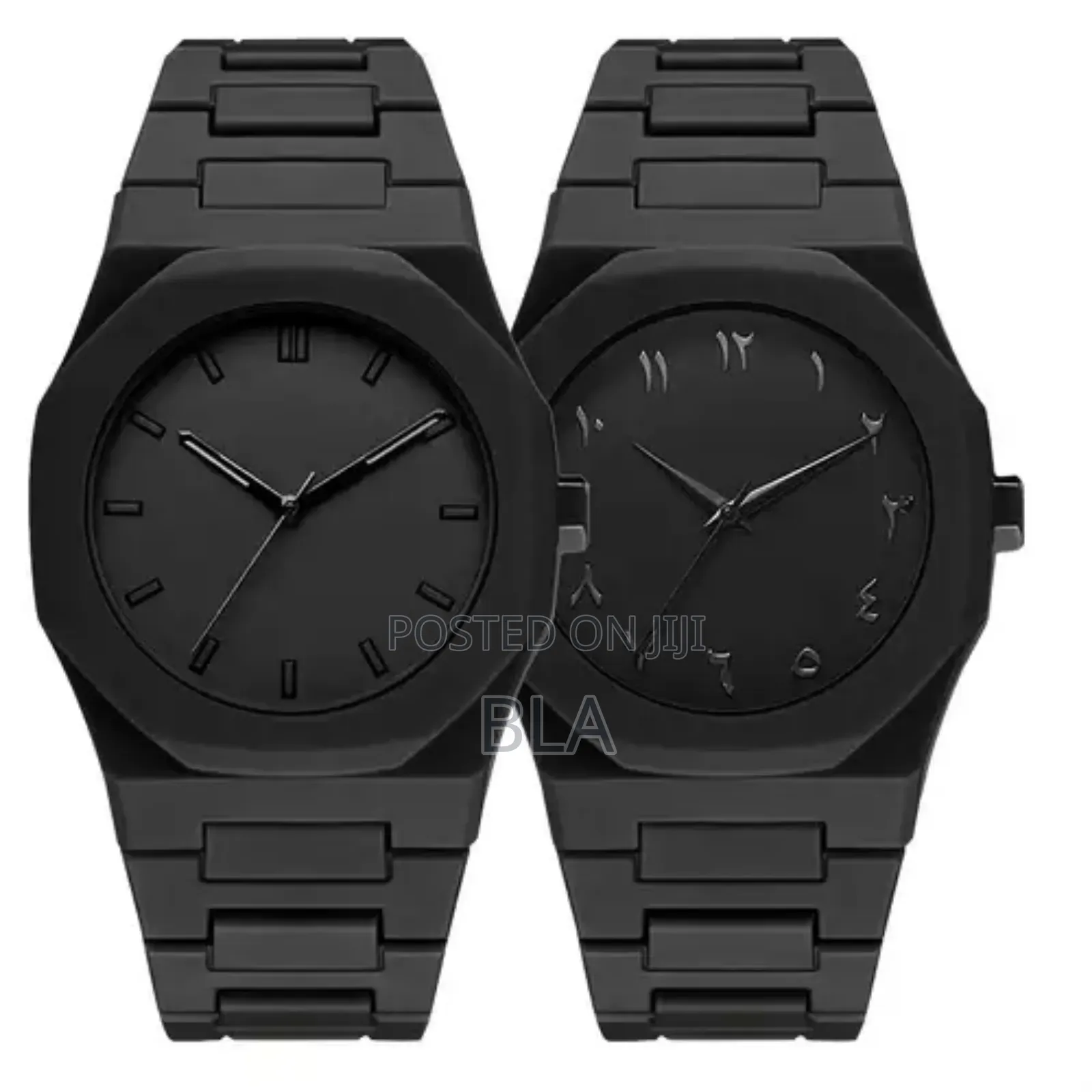 Black Arabic Aura Watch