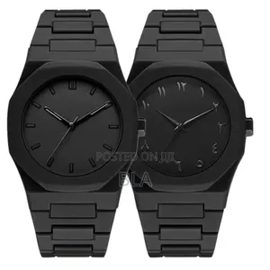 Black Arabic Aura Watch