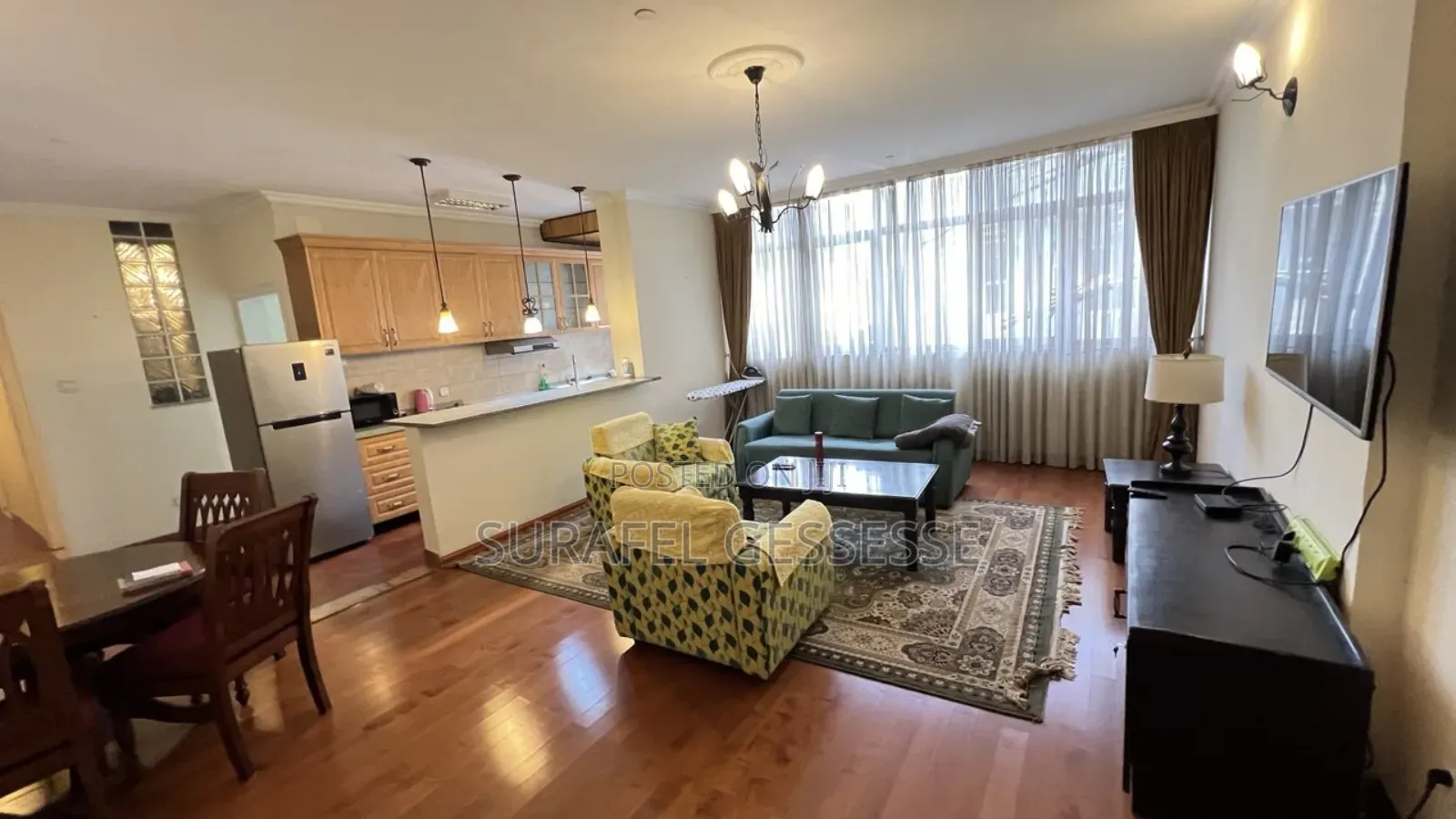 Furnished 3bdrm Apartment in Kirkos for sale