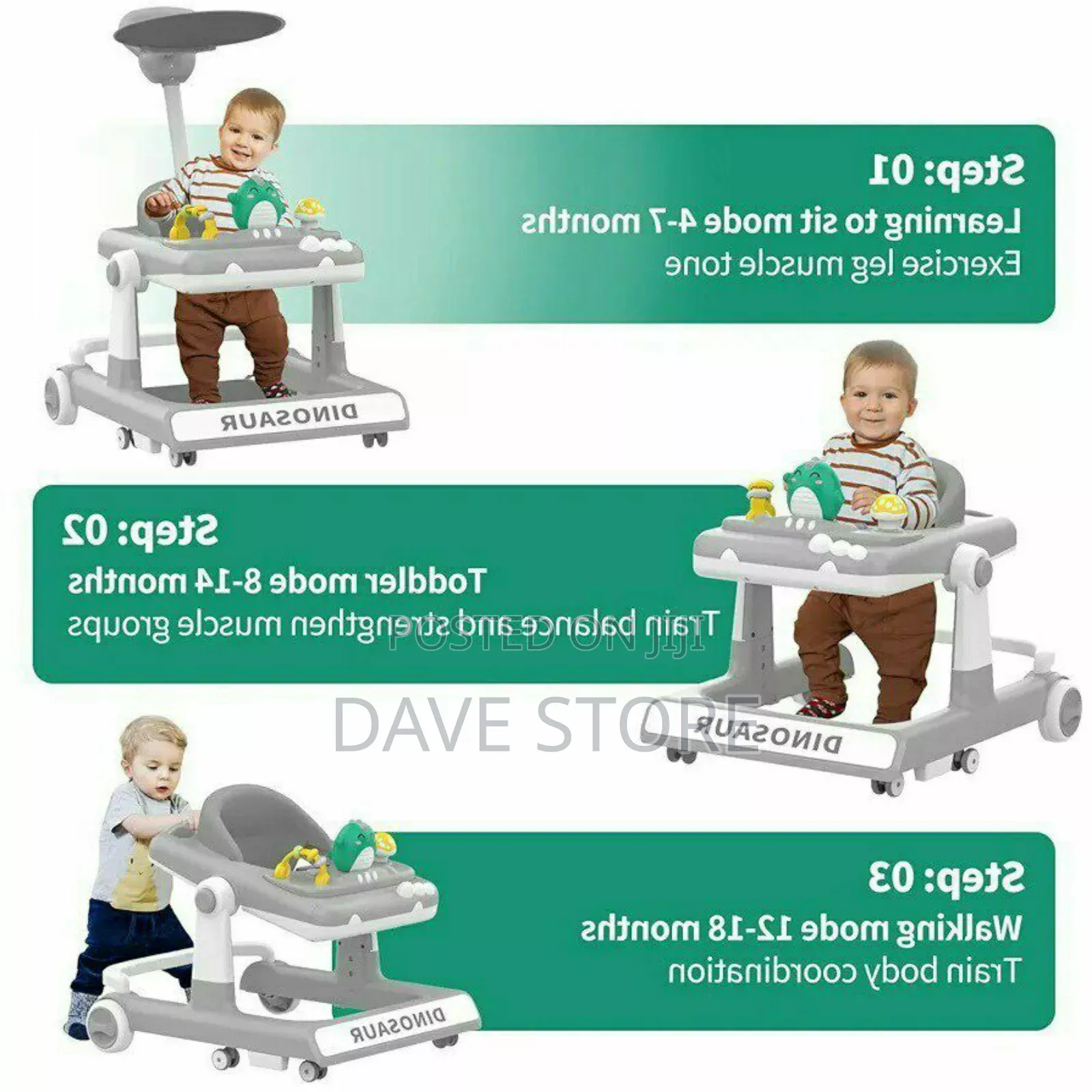 3in1 Baby Walker