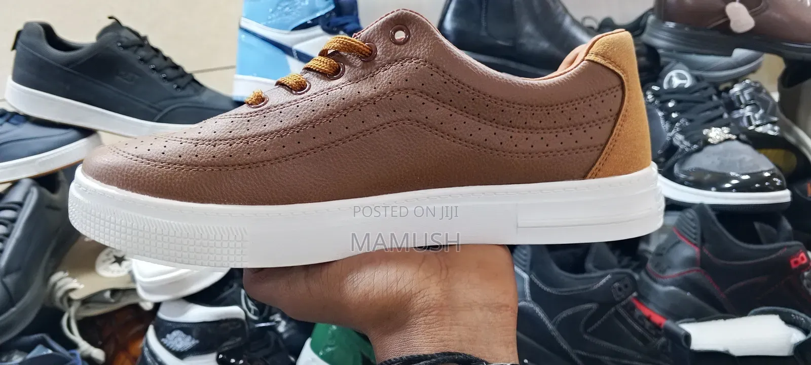 This Is Apair of Lacoste Snickers With a Multicolor Men's Shoes