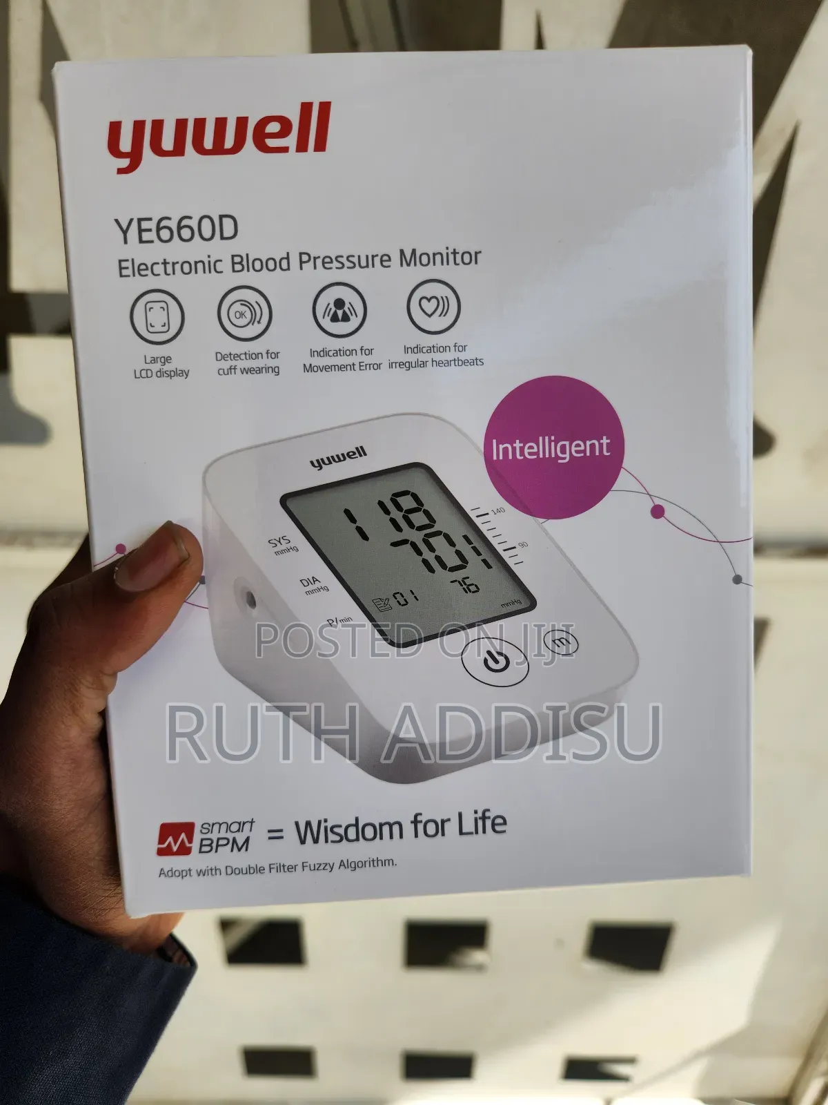 Digit Blood Pressure Monitor戴爾yuwell Blood Pressure Monitor Medical