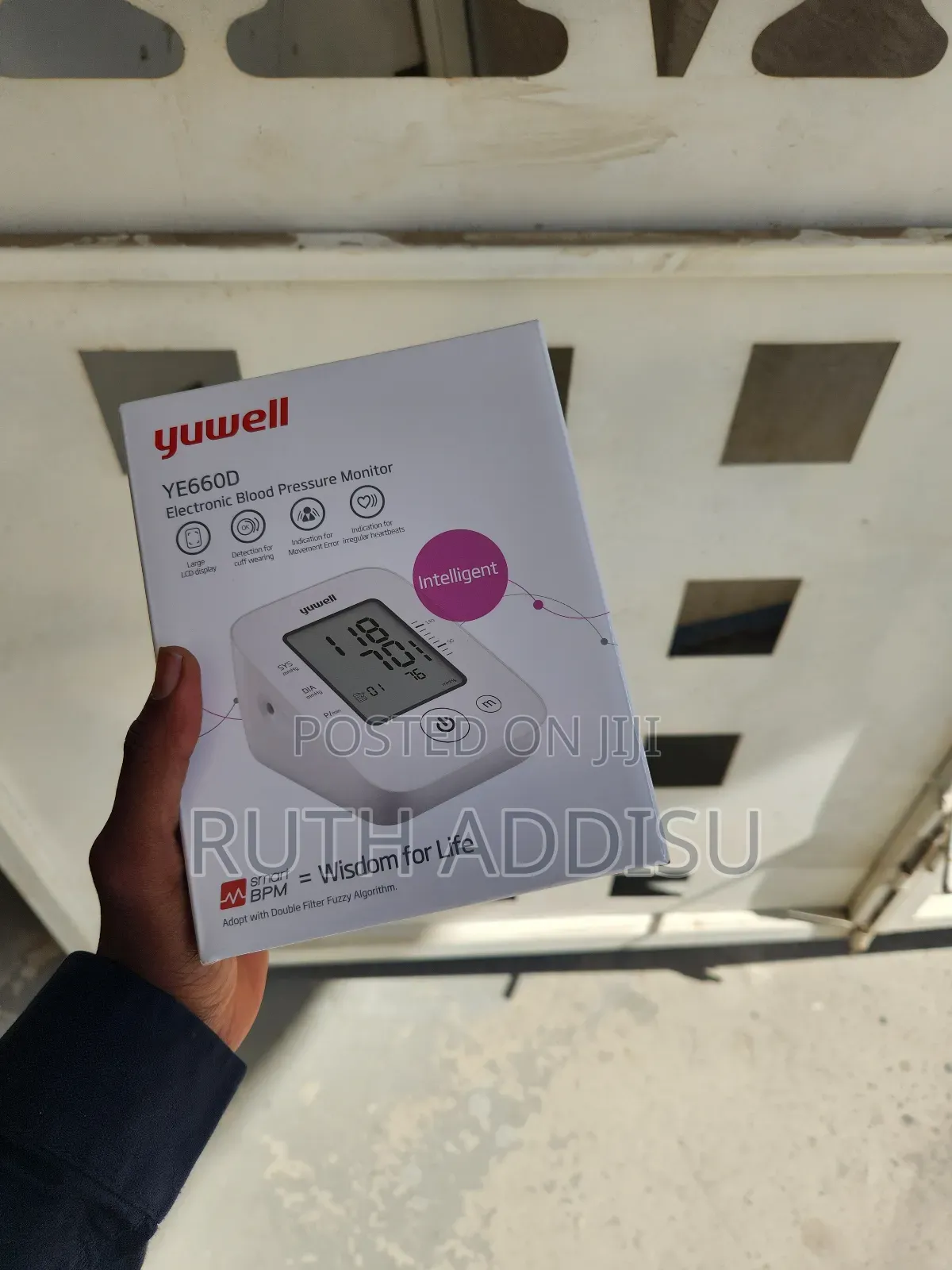 Yuwell Model Ye660d Blood Pressure Monitor建立blood Pressure Monitor New