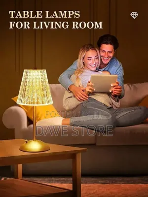 Photo - Crystal Table Lamp