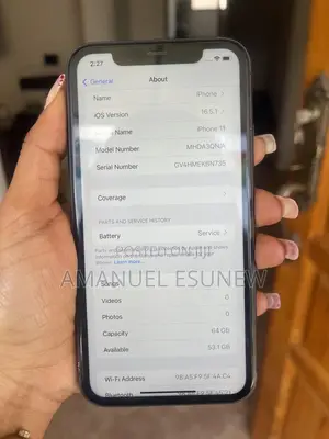 Apple iPhone 11 64 GB Black