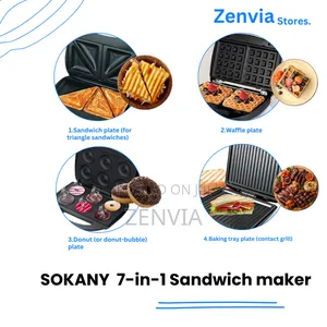 Sokany 7- In-1 Sandwich Maker