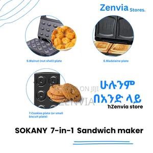 Sokany 7- In-1 Sandwich Maker