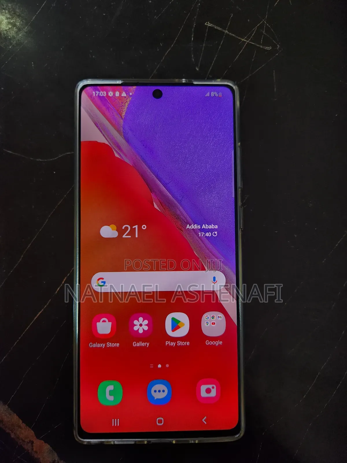 New Samsung Galaxy Note 20 256 GB Black