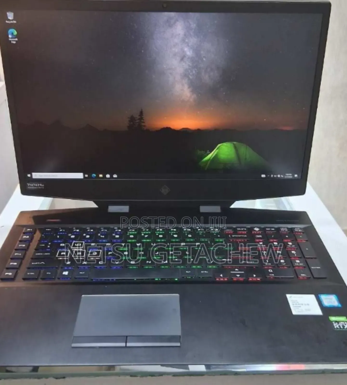 New Laptop HP Omen 17 16GB Intel Core I7 SSD 1T
