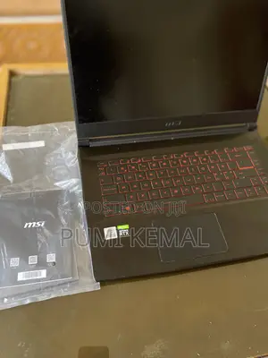 New Laptop MSI GF63 8GB Intel Core I5 HDD+SSD 500GB