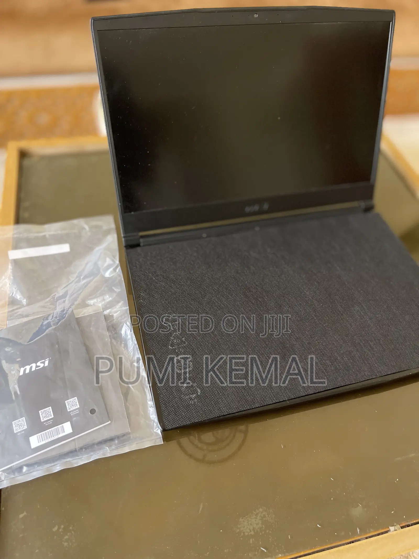 New Laptop MSI GF63 8GB Intel Core I5 HDD+SSD 500GB