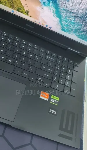 New Laptop HP Omen 16 16GB AMD Ryzen 7 SSD 1T