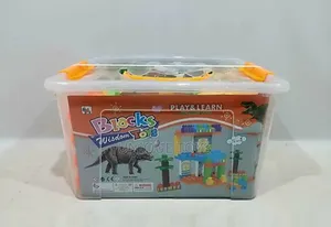 Photo - Play Learn Dinosaur Building Blocks – 81 Large PCS