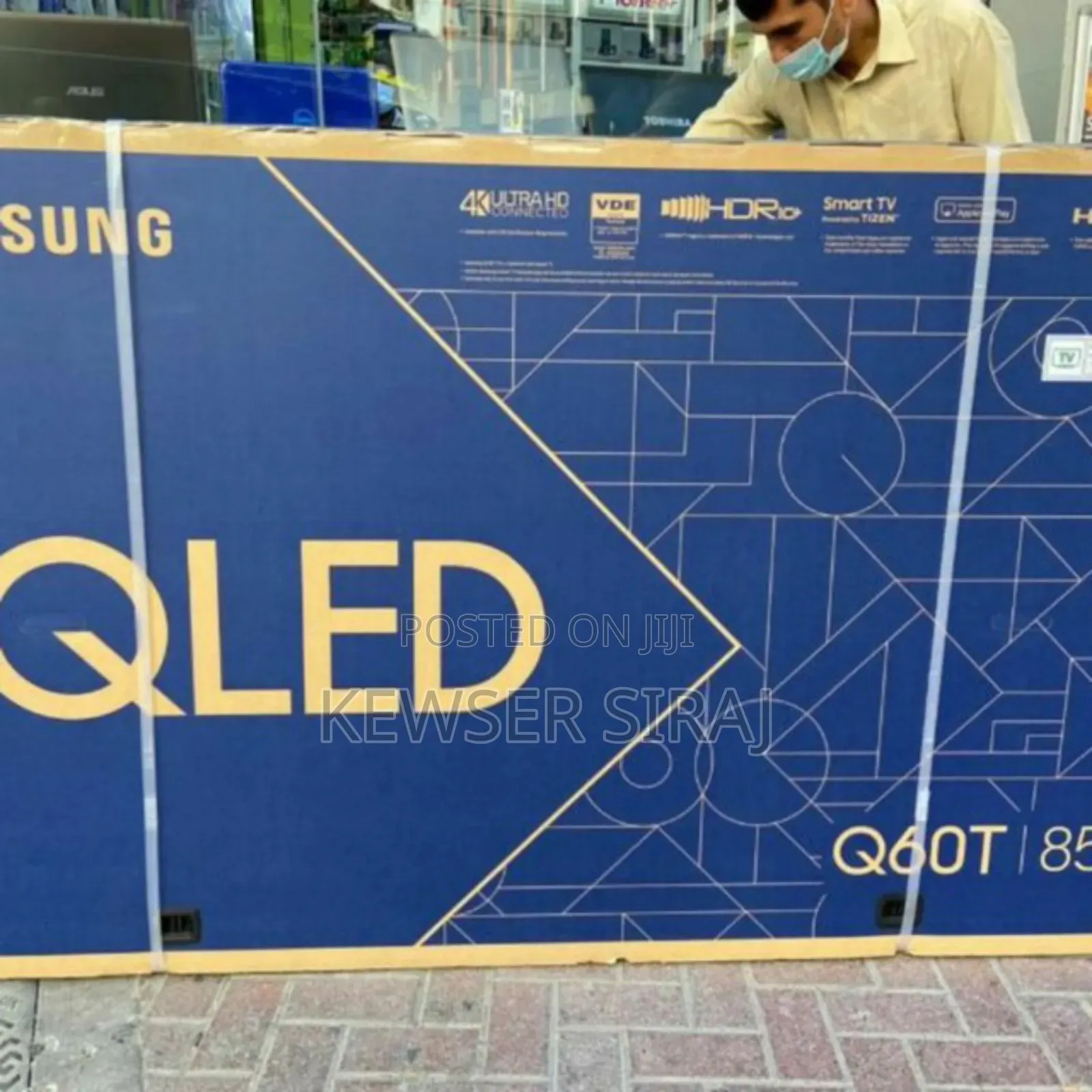 Enzo Tv 75.Inch Frameless Screen